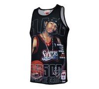 Mitchell & Ness NBA Philadelphia 76ers Allen Iverson Black TMTK3448-P76YYAIVBLCK L