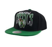 Mitchell & Ness NBA Rise Up Snapback Cap Boston Celtics, black, One Size