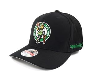 Mitchell & Ness NBA Snapback Cap Classic Red Curved Eazy Boston Celtics Black, black, One Size