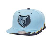 Mitchell & Ness NBA Snapback Cap Rising Tide Memphis Grizzlies, blue, One Size
