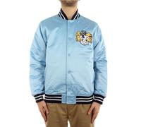 Mitchell & Ness NCAA Heavyweight Satin Jacket University Of North Carolina OJBF3413-UNCYYPPPLTBL