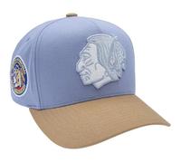 Mitchell & Ness NHL Pro Crown Snapback Cap Chicago Blackhawks Blue/Khaki