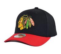 Mitchell & Ness NHL Team 2 Tone Snapback Cap CR Update Chicago Blackhawks Black/Red, black, One Size