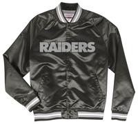 Mitchell & Ness Oakland Raiders Lightweight Satin Jacket College Jacket