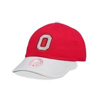Mitchell & Ness Ohio State University Team Two Tone 2.0 Dad Strapback Cap, red, One Size