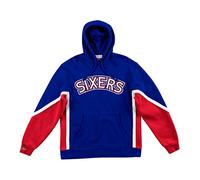 Mitchell & Ness Philadelphia 76ers Final Seconds Hoody Blue Mens Pullover Jumper