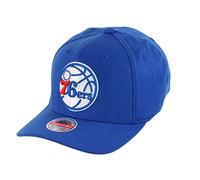 Mitchell & Ness Philadelphia 76ers Royal NBA Team Ground Stretch Snapback Cap - One-Size