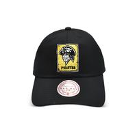 Mitchell & Ness Pittsburgh Pirates MLB Cooperstown logo baseball cap - Black One Size