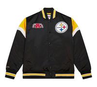 Mitchell & Ness Pittsburgh Steelers Heavyweight Satin Jacket College