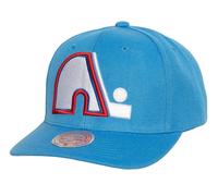 Mitchell & Ness Quebec Nordiques NHL Team Ground 2.0 Snapback Curved Cap