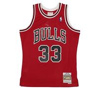 Mitchell & Ness Scottie Pippen #33 Chicago Bulls NBA Kids Swingman Road Jersey, S