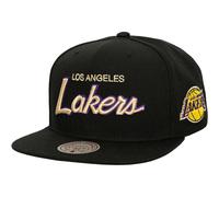 Mitchell & Ness Snapback Cap CREAM SCRIPT Los Angeles Lakers - One Size