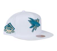 Mitchell & Ness Snapback Cap WINTER WHITE San Jose Sharks - One Size