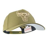 Mitchell & Ness Snapback PRO Crown Cap - Chicago Bulls Olive - One Size