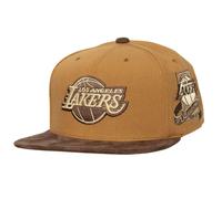 Mitchell & Ness Strapback Cap - COFFEE Los Angeles Lakers - One Size