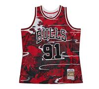 Mitchell & Ness Swingman Mesh Jersey Chicago Bulls Asian Dennis Rodman - XL Multicoloured