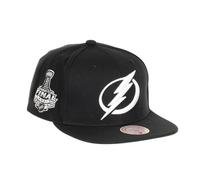 Mitchell & Ness Tampa Bay Lightning NHL Top Spot Original Fit Black Adjustable Snapback Cap