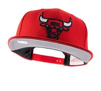 Mitchell & Ness Team Ground 2.0 Snapback Baseball Cap, Red, Taille Unique