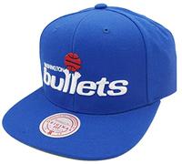 Mitchell & Ness Washington Bullets Blue Team Ground 2.0 Snapback HWC Cap Baseball Cap