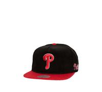 Mitchell & Ness x MLB Philadelphia Phillies double cord snapback cap - Black One Size