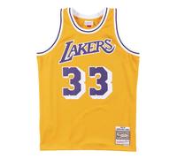 Mitchell & Ness x NBA Los Angeles Lakers 1984-85 Swingman Jersey 'Kareem Abdul-Jabbar 33' SMJYAC18110-LALLTGD84KAB L