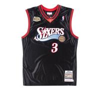 Mitchell & Ness x NBA Philadelphia 76ers 2000-01 Road Finals Jerseys 'Allen Iverson 3' AJY4GS18104-P76BLCK00AIV L