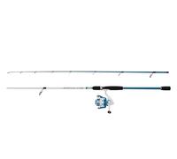 Mitchell Neuron SW II Squid Rod & Reel Combo | Saltwater Squid Fishing Set | Carbon Composite Blank | 1+1 Bearing Reel | Graphite Body & Rotor | Pre-Spooled Ready to Fish |3000 | 2.10m | 10-30g