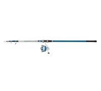 Mitchell Neuron SW II Tele Surf Rod & Reel Combo | Saltwater Telescopic Fishing Set | Carbon Composite Blank | 1+1 Bearing Reel | Graphite Body | Pre-Spooled Ready to Fish |6000 | 3.90m | 80-150 g