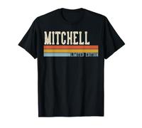 Mitchell Retro Vintage Men Kids Boys First Name T-Shirt
