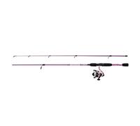 Mitchell Tanager Pink Camo Ii Spinning Combo Pink 2.10 m / 7-20 g
