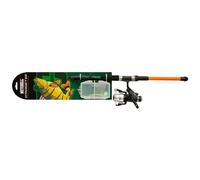 Mitchell Target II Spinning Combo, Fishing Rod and Reel Combo, Predator Fishing, Ready to Fish Kits Include Rods and Reels Pre-Spooled With LinePike/Perch/Zander, Unisex, Black, 2.1m | 5-20g