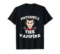 Mitchell The Vampire T-Shirt Halloween Simple Costume T-Shirt