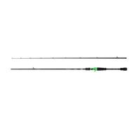 Mitchell Traxx MX5 Lure Casting Rod, Versatile Fishing Rods for Spinning, Jigging, Dropshot, and Casting, Spincasting rods, Predator Fishing, Perch, Zander, Pike, Black/Neon Green, 2.13m | 10-45g