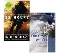 Mitchell Zuckoff Collection 2 Books Set (13 Hours & Fall and Rise The Story of 9/11)