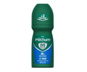 Mitchum Men 48HR Protection Roll-On Deodorant & Anti-Perspirant, Ice Fresh, 100 ml