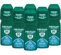 Mitchum Men's Mitchum Ultimate 72H Roll-on Active Ocean Pack of 6