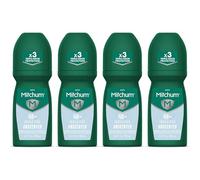 Mitchum Mens Roll-On Antiperspirant Deodorant for Men - Unscented 100 ml (Pack of 3)
