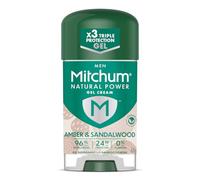 Mitchum Natural Power Gel Cream Amber & Sandalwood Gel Deodorant 63g