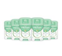 Mitchum Women Natural Deodorant Stick, Aluminium Free, Vegan, 96 percentage Natural Ingredients, Coconut, 40 g (Pack of 6)