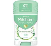 Mitchum Women Natural Deodorant Stick, Aluminium Free, Vegan, Cruelty Free, 96% Natural Ingredients, Coconut