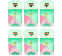 Mitchum Women Powder Fresh Antiperspirant Deodorant Stick 41g - Pack of 6, 48HR Odor & Sweat Defense