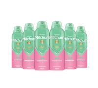 Mitchum Women Triple Odor Defense 48HR Protection Deodorant Spray & Antiperspirant (200ml), Powder Fresh, Pack of 6