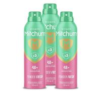 Mitchum Women Triple Odor Defense 48HR Protection Powder Fresh Antiperspirant & Deodorant 200ml 3 Pack - Alcohol-Free, Invisible, Dermatologist-Tested | SterlingSquare