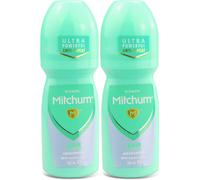 Mitchum Women Unperfumed Roll-On Deodorant 100ml X 2