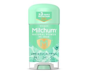 Mitchum Women's Natural Power Gel Cream Lime Eucalyptus