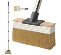 Mitclear Decking Fence Stain Paint Brush, Long Handle 59IN, Wide Brush 7IN