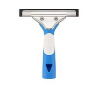 Mitclear Professional Window Squeegee 6IN, Stainless Steel Wiper with Silicone Squeegee Blade, Window Cleaner Tool, Window Cleaning Equipment for Home Bath Shower Glass Door Mirror Tile Kitchen Car