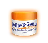 Mite-B-Gone 10% Sulfur Cream Itch Relief from Mites, Insect Bites, Acne, and Fungus (2oz) Fast and Effective at Removing Human Mites with an All-Natural Blend of Anti-Inflammatory Ingredients