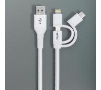 MiTEC 1M Universal Braided Cable - White