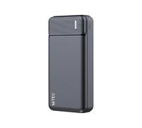 MiTEC MiPOWER Power Bank 20,000mAh Black, Black